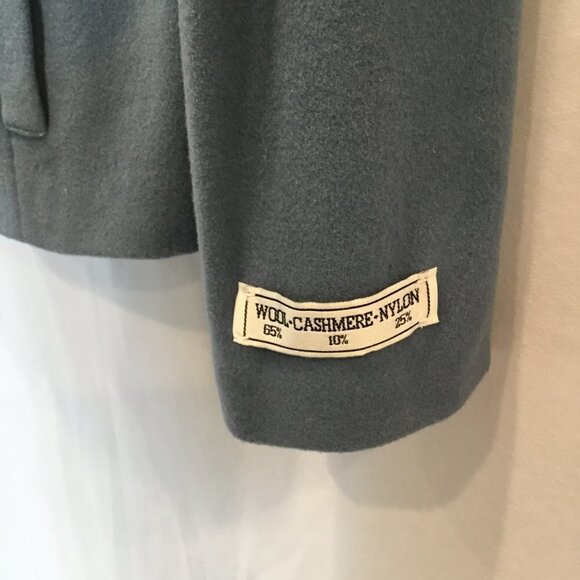 Bridgetown Collection NWT Blazer Women's Size 6 Petite Light Blue Wool Fitted - Picture 4 of 7